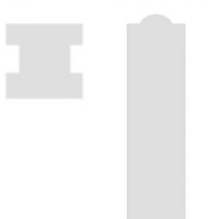 2-Way Slotted Concrete Post