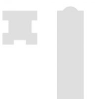 3-Way Slotted Concrete Post