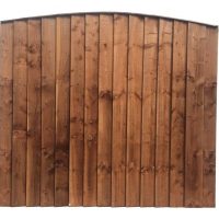 Arched Weather Board Panel