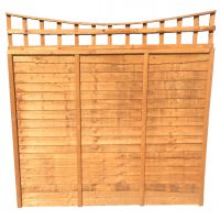 Scooped Waney Trellis