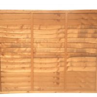Waney Lap Timber Panel