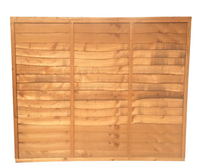 Waney Lap Timber Panel
